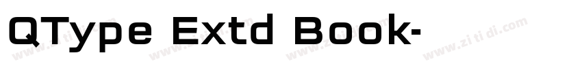 QType Extd Book字体转换